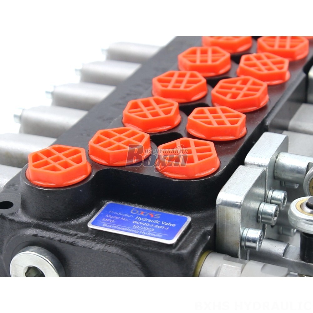 Monoblock Directional Valve with 6 Spools | Factory Direct & Customizable detail image